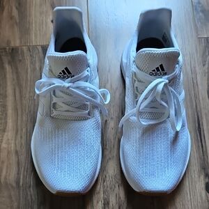Adidas White Swift Running Sneakers